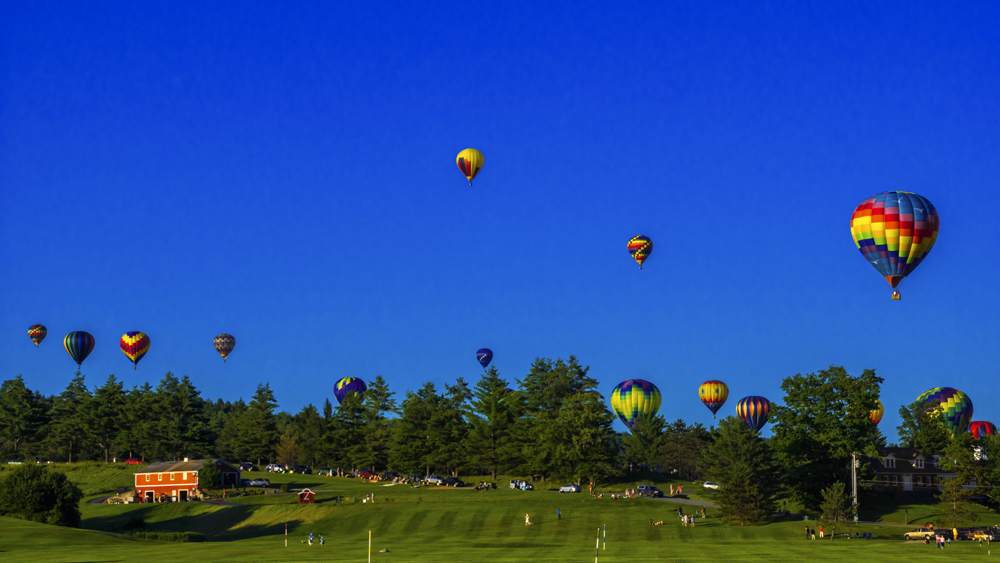 Stowe Hot air Balloon Festival